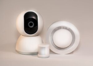 Rookmelder aan plafond